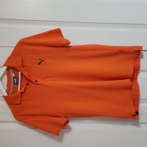 Puma Polo. Orange. Men's size Medium